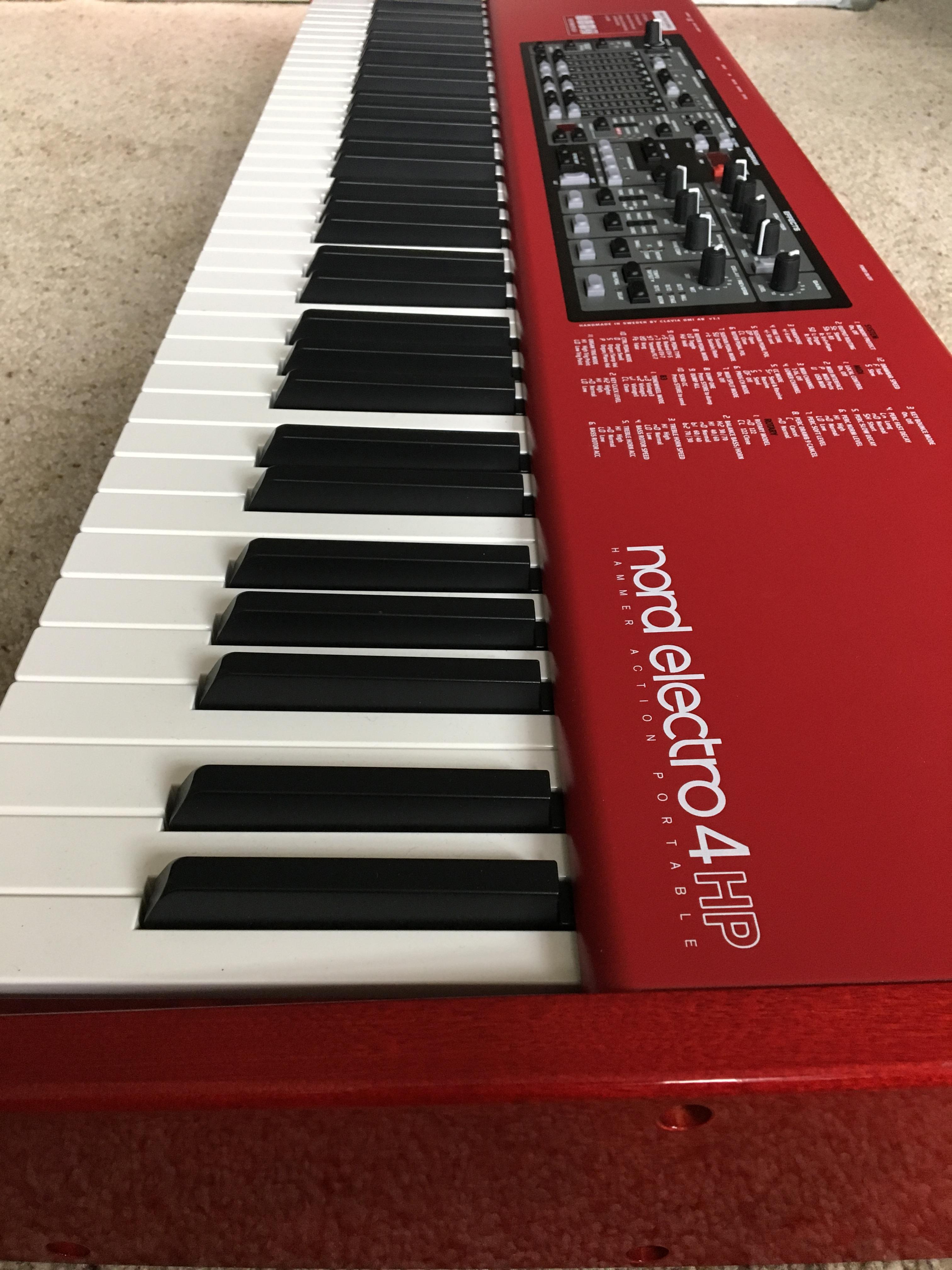 Nord Electro 5D 73 Keyboard Piano Swan Flight Case 
